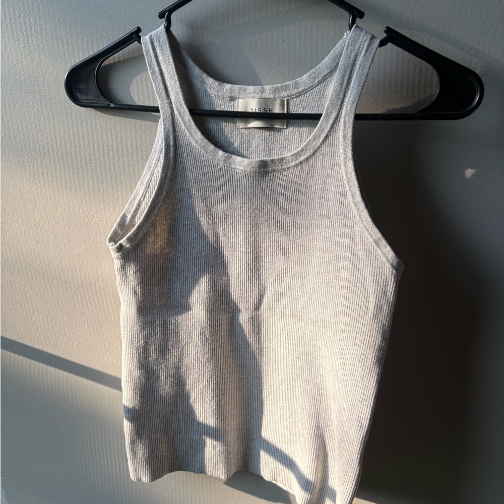 DISSH Kloss ribbed sweater Tank Top